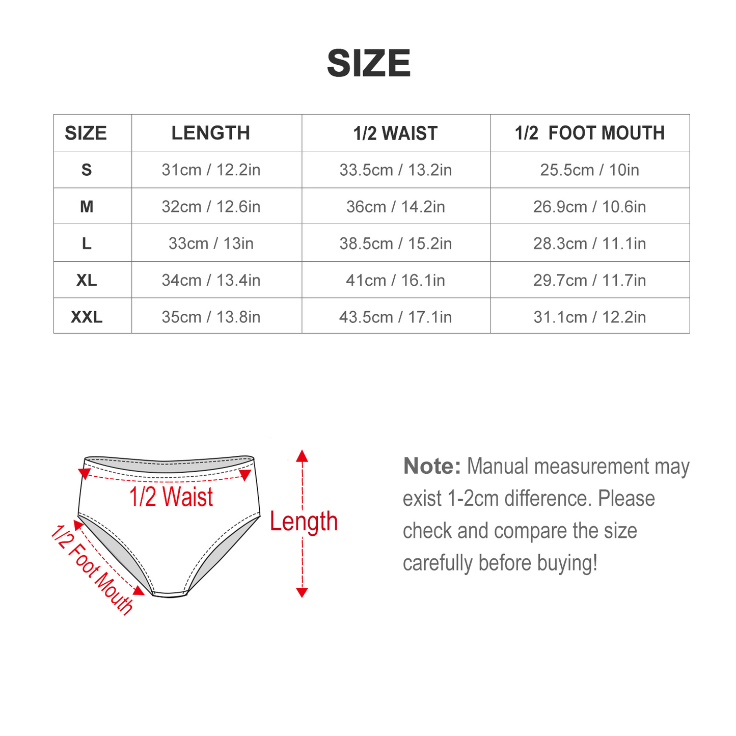 Custom High-Waisted Panties