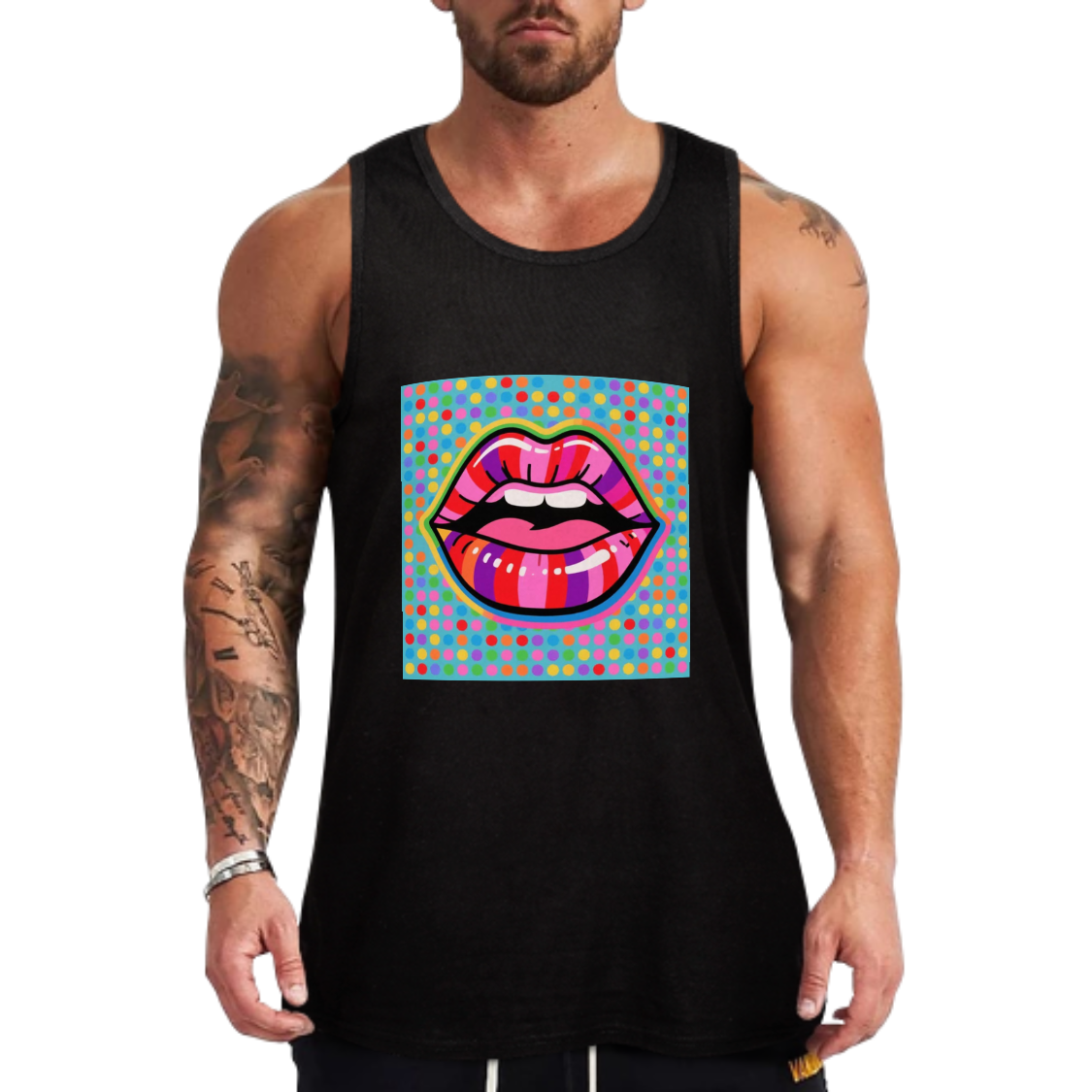 Custom Cotton Men's Vest