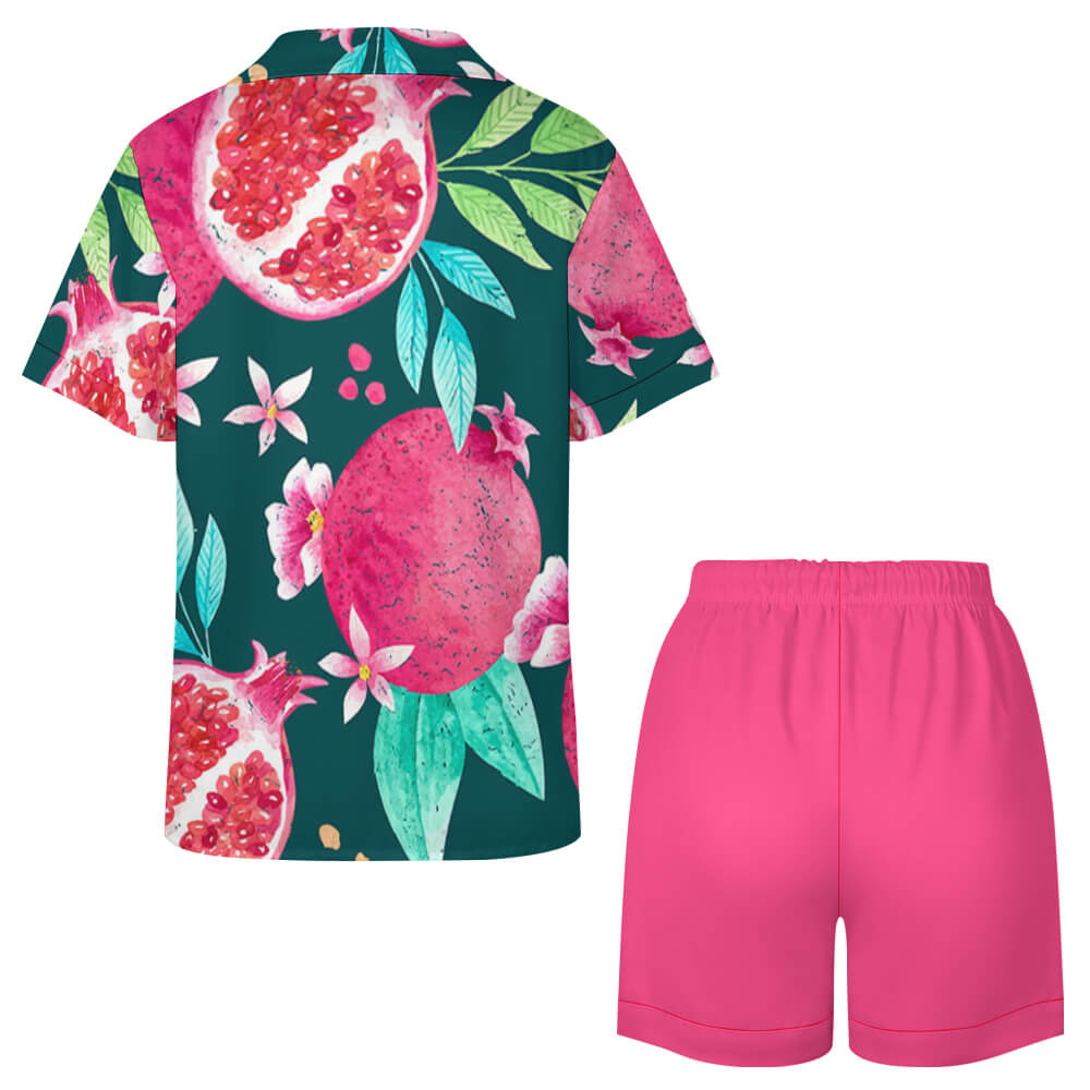 Custom Ladies Satin Pajama Set