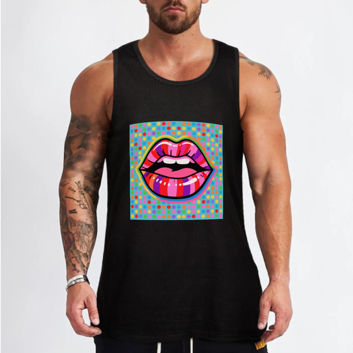 Custom Cotton Men's Vest