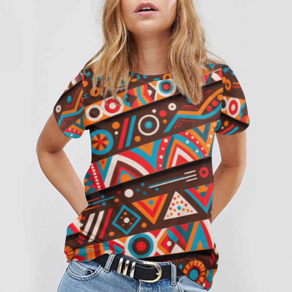 Custom All-Over Print Adult T-Shirts