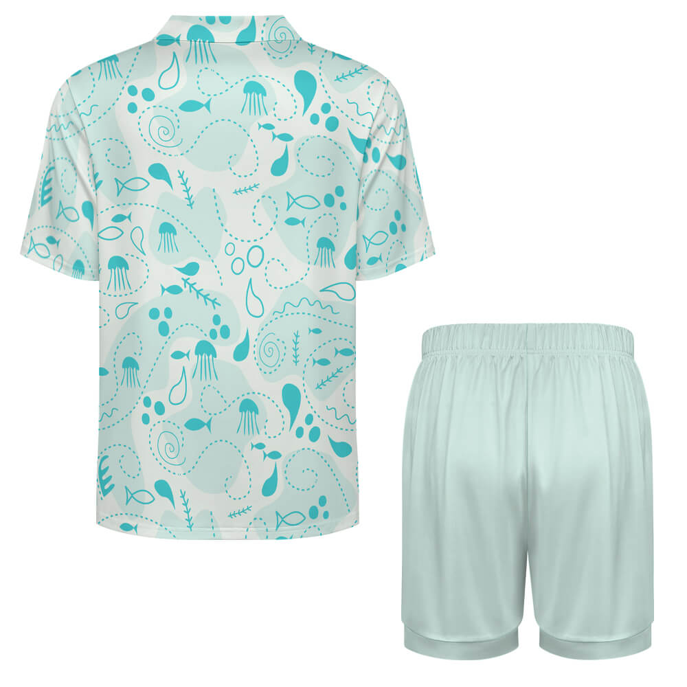 Custom Women's Short Sleeved Pajama Set
