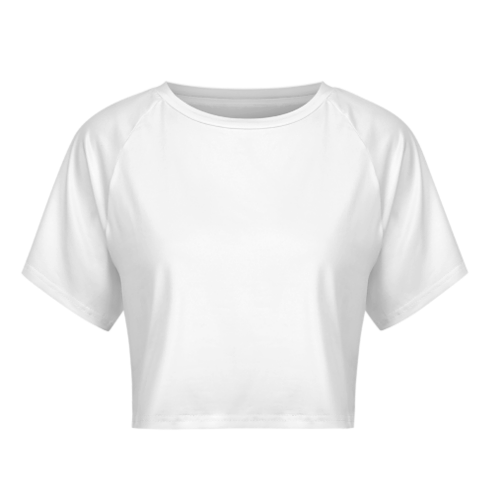 Custom Short Sleeved Navel Exposed For Women