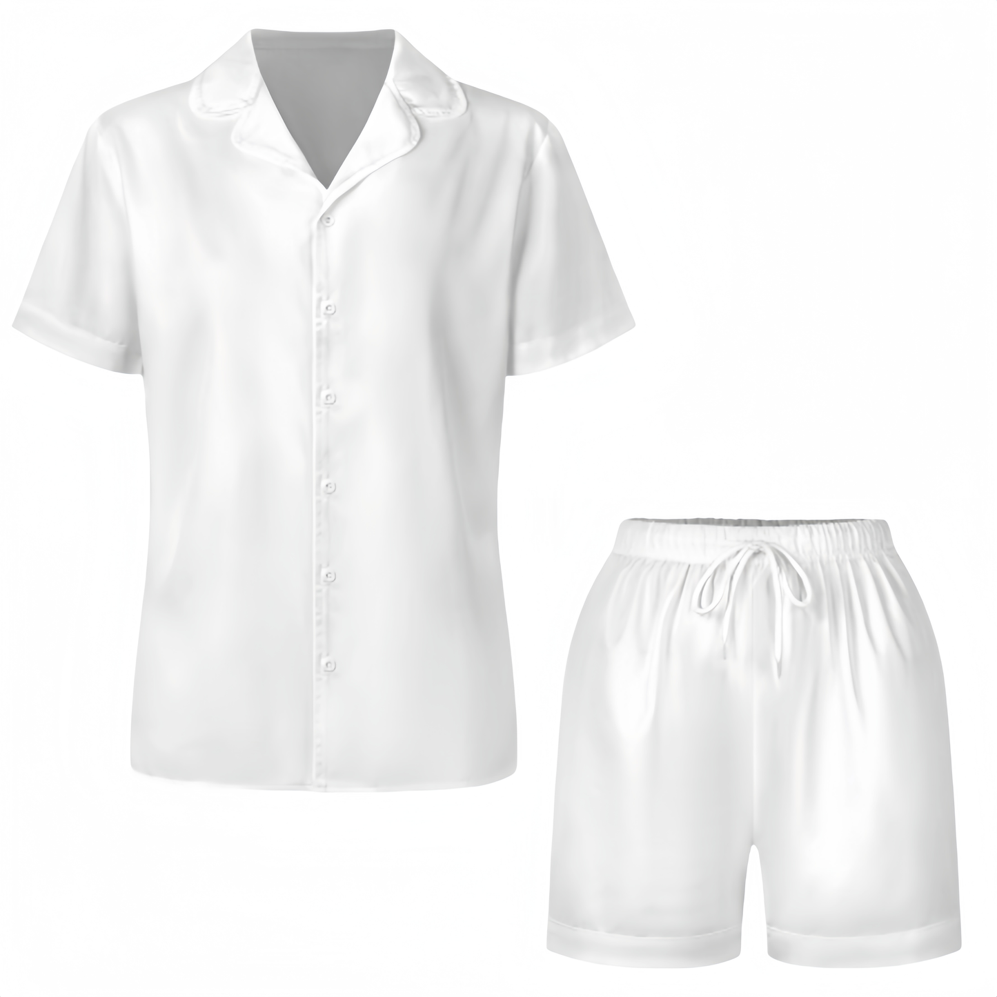 Custom Ladies Satin Pajama Set
