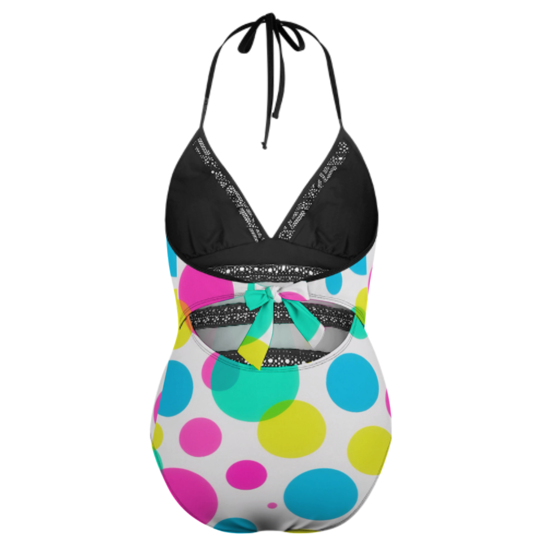 Custom Plus Size Bikini Set - Adjustable Ties & Removable Pads