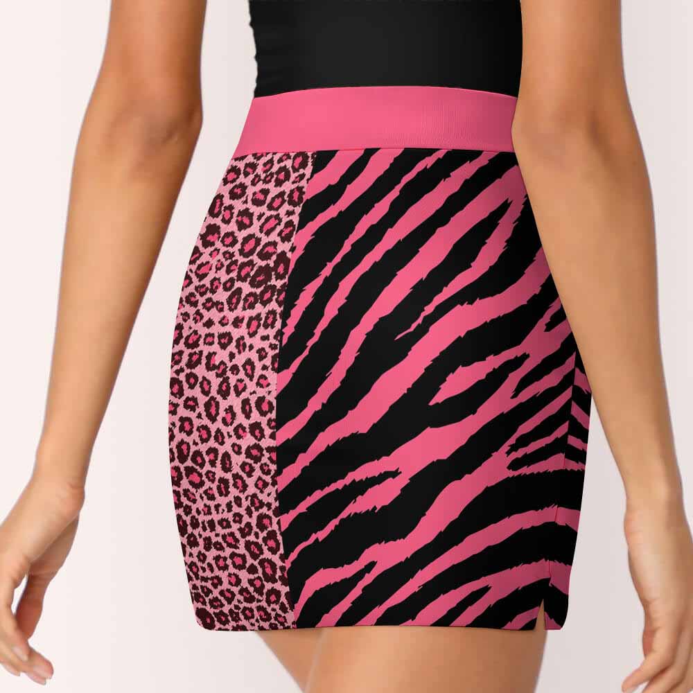 Custom Anti-slip Single Pocket A-line Skirt