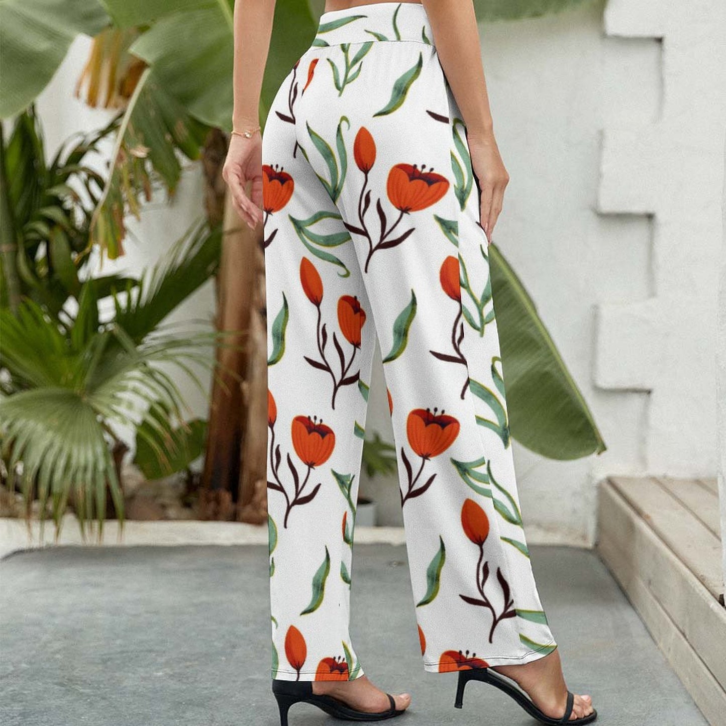 Custom Women's Wide Leg Pants