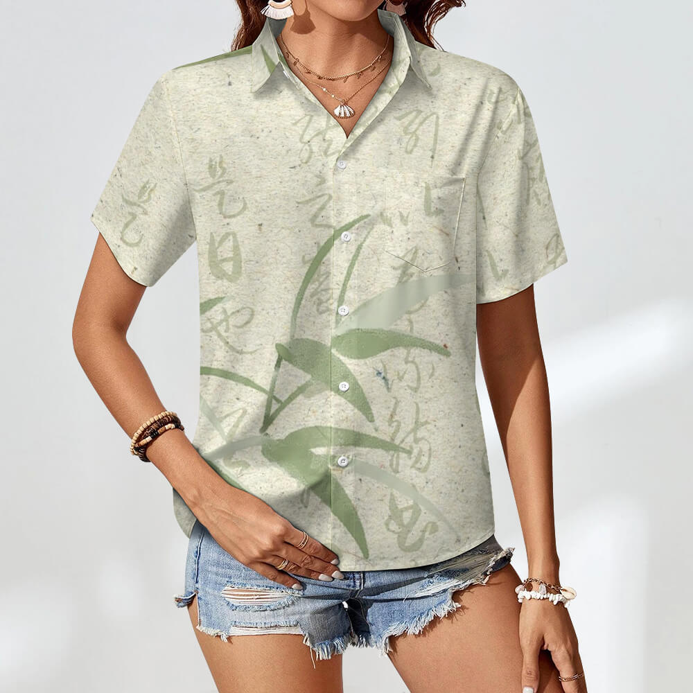 Custom Women's A Short Sleeved Shirt