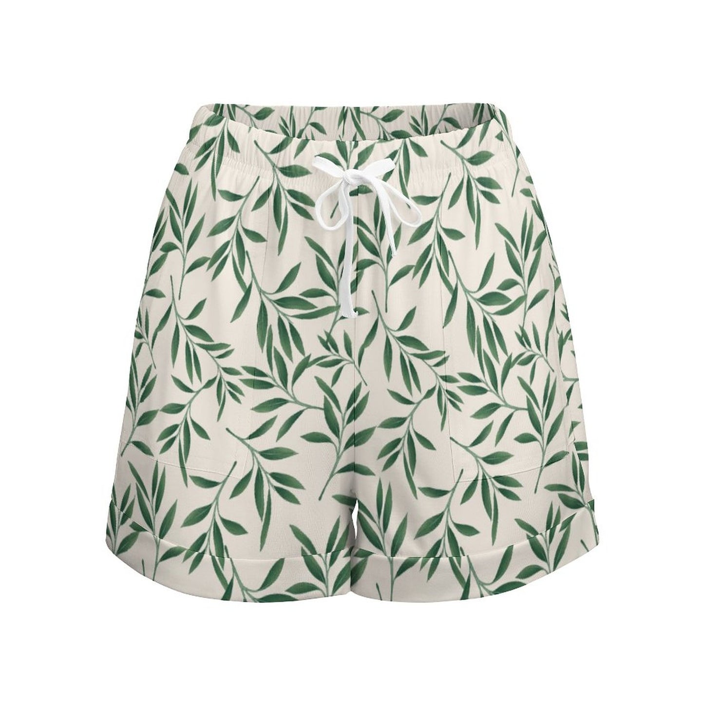 Custom High Waist Loose Shorts