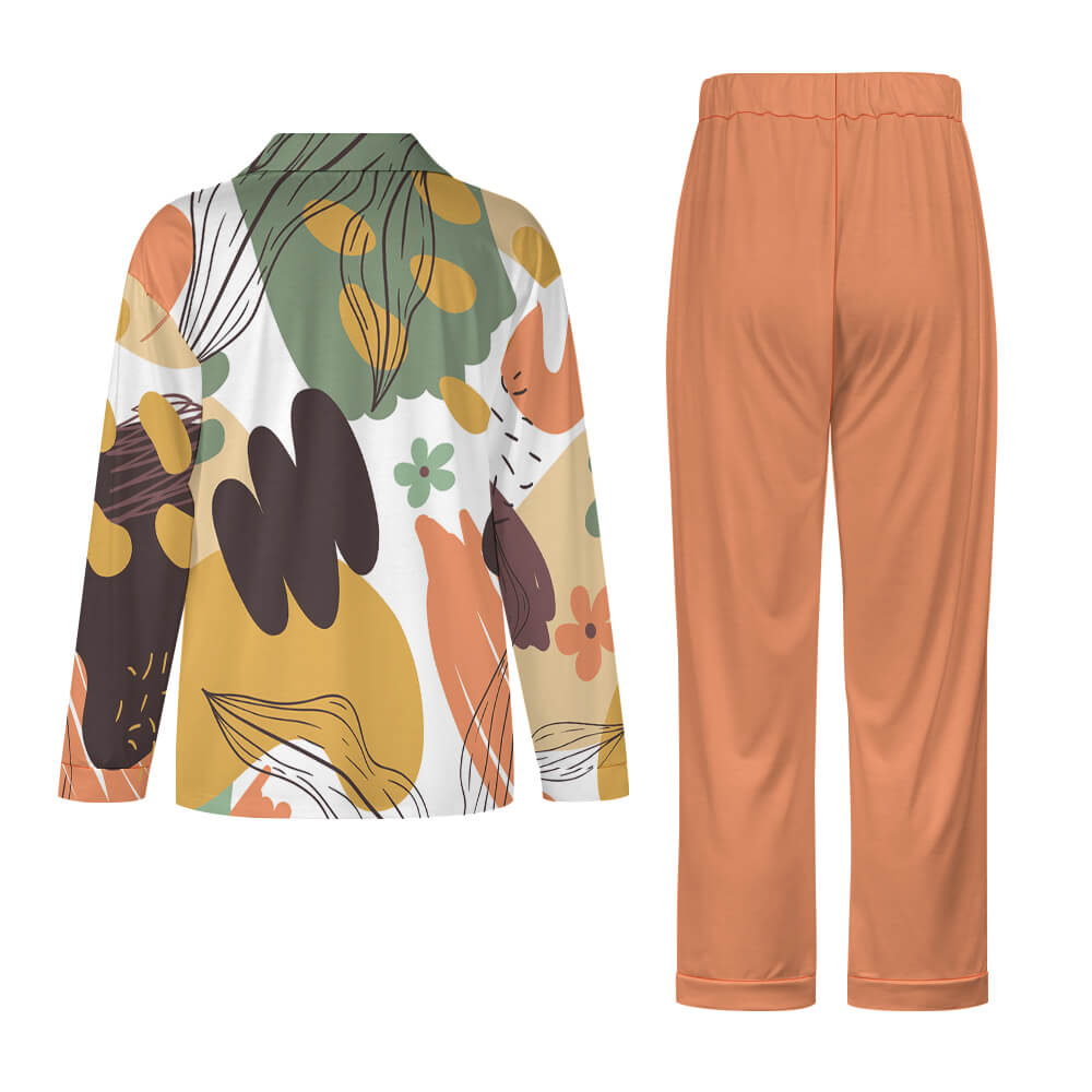 Custom Women's Cuban Neck Pajama Set