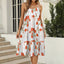 Custom Suspender Halter Neck Dress