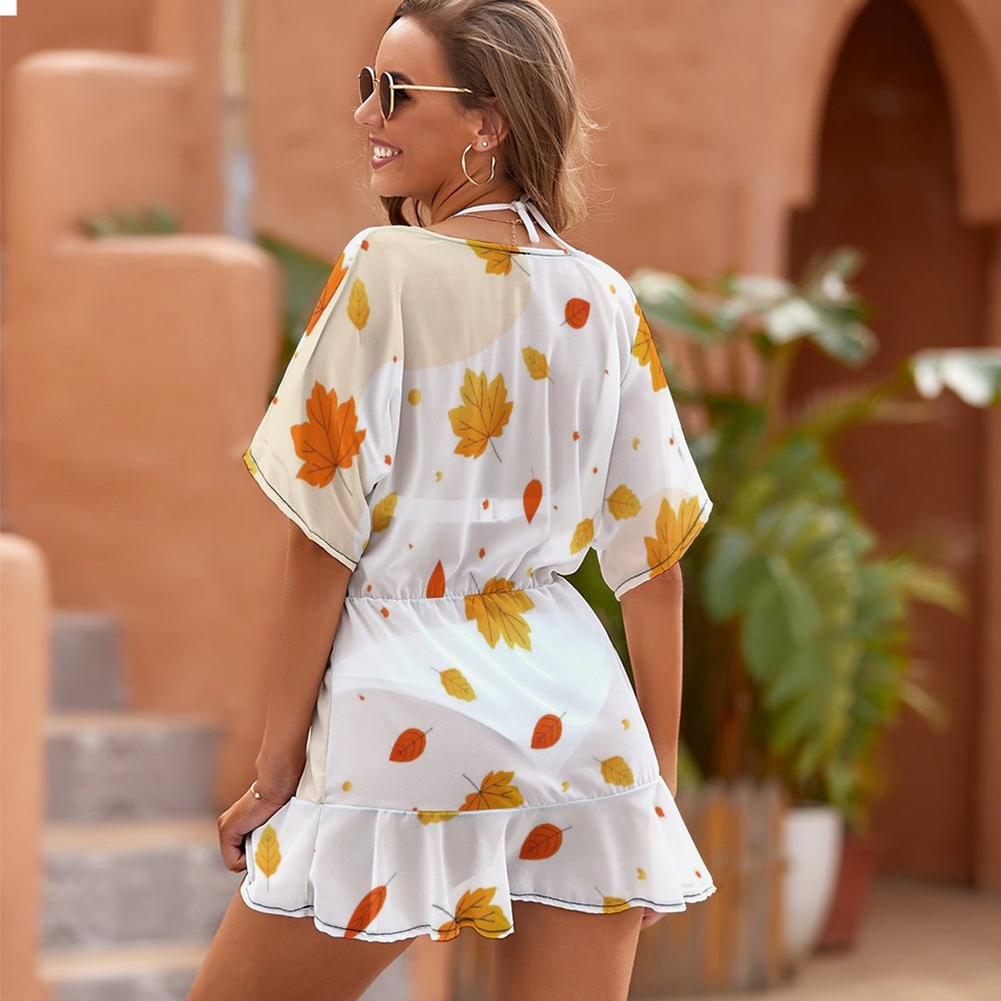 Custom Women's One-piece Coverall Dress