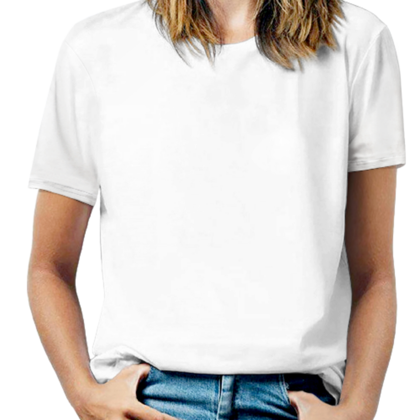 Custom Mid Sleeve Full Print T-shirt For Women