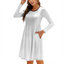 Custom Relaxed-Fit Round Neck Dress