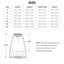 Custom Women's Double Chiffon Long Skirt