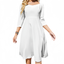 Custom Sweetheart Knot Flared Dress