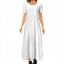 Custom Round Neck Short Sleeve Dress