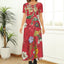 Custom Round Neck Short Sleeve Dress