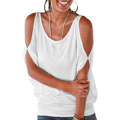 Custom Off shoulder T-shirt For Women