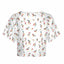 Custom Short Sleeved Navel Exposed For Women
