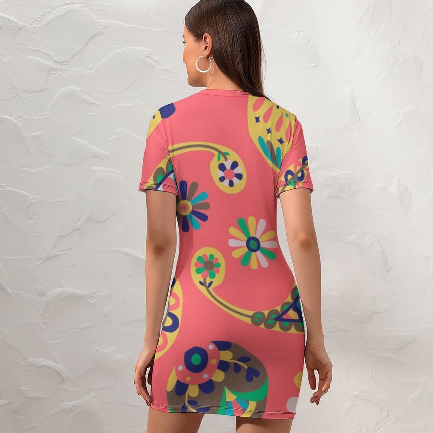 Custom Short Sleeved Dress