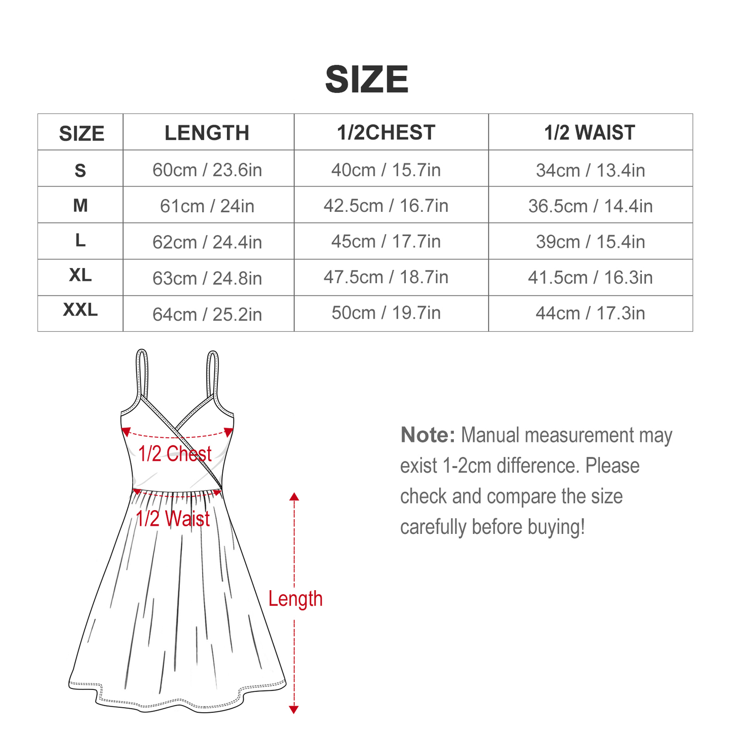 Customizable Spaghetti Strap Dress