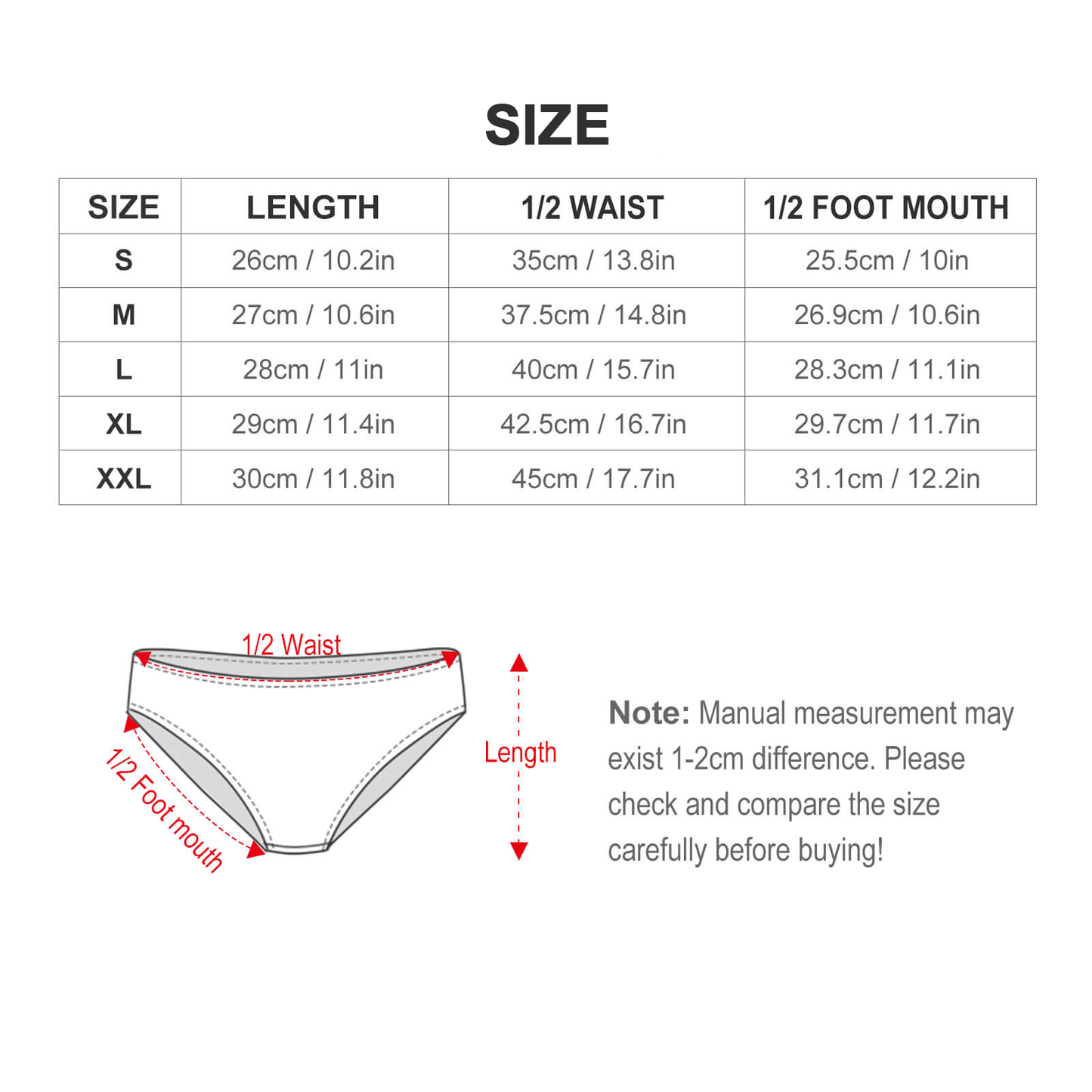 Custom Mid-Rise Panties