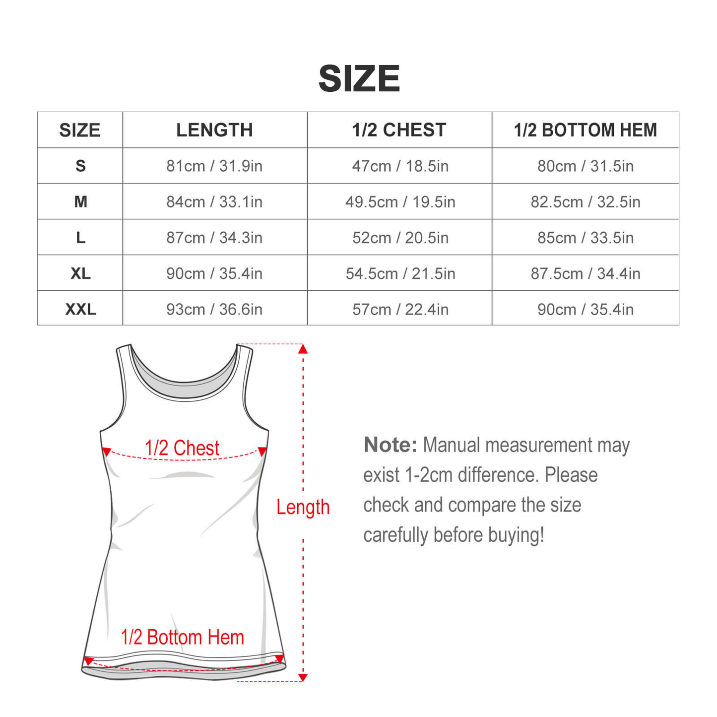 Customizable Tank Dress with Functional Pockets