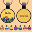 Personalized Engraved Silicone Dog and Cat Name ID Tag