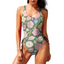 Customizable One-Piece Bikini Swimsuit - Personalized Graphics