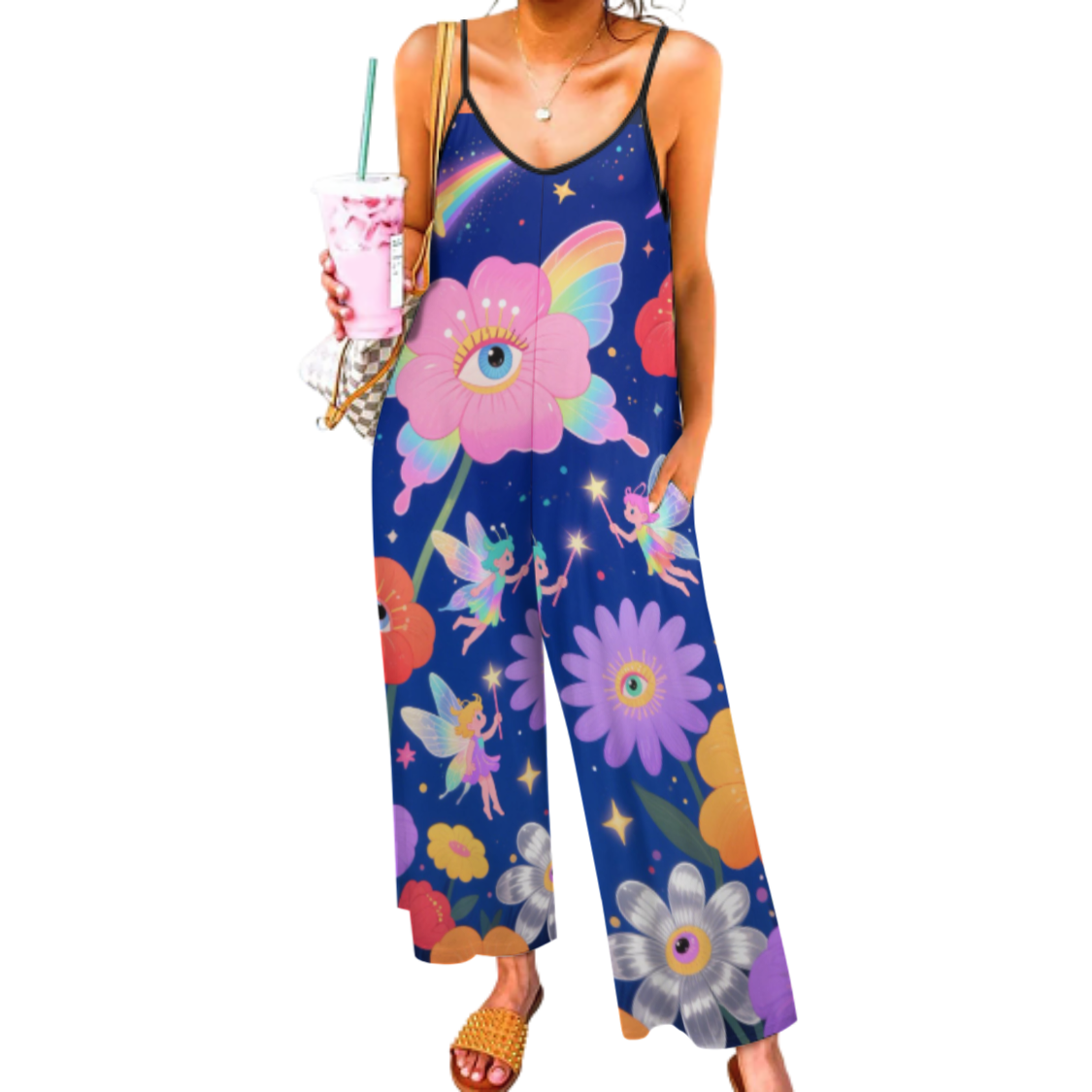 Customizable Strappy Jumpsuit