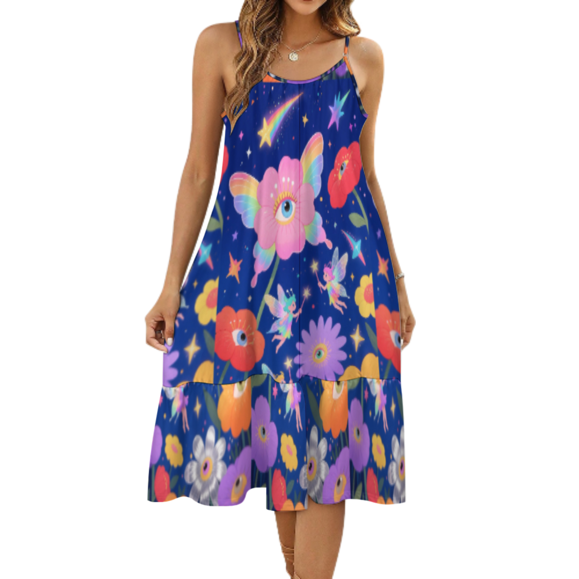 Customizable Spaghetti Strap Maxi Dress