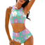 Custom Bikini Set - Supportive Top with Soft Lining & High-Waisted Swim Bottoms
