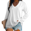 Custom Long Sleeve Loose Tee T-shirt For Women