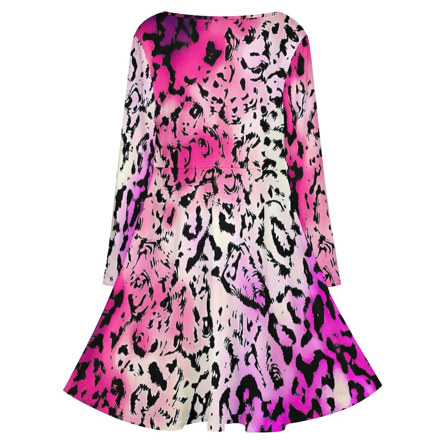 Custom Plus Size V-Neck Dress