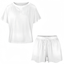 Custom Short Sleeve Loungewear Set For Women