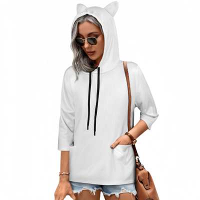 Custom Hooded Pullover For Women