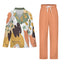 Custom Women's Cuban Neck Pajama Set