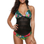 Custom Halter Bikini Set - Adjustable Crisscross Back & Contour-Fit Cups