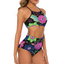 Custom Asymmetric Bikini Set - Detachable Padded Top & Hip-Enhancing High-Waist Bottoms