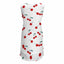 Custom Sleeveless U-neck Fake Two Piece Dress