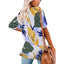 Custom V Neck Short-sleeve Women Shirt Printed T-shirt