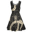 Custom Sleeveless Hemline Dress