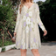 Custom Plus Size V-Neck Dress