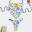 Custom Bikini Set - Detachable Padded Bandeau & Single Tie-Side Hip Enhancer