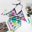 Custom Plus Size Bikini Set - Adjustable Ties & Removable Pads