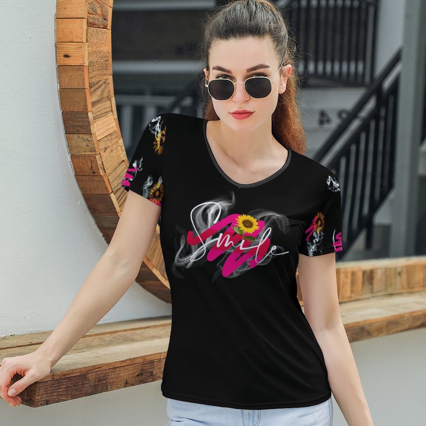 Custom Women's Short Sleeve T-Shirt