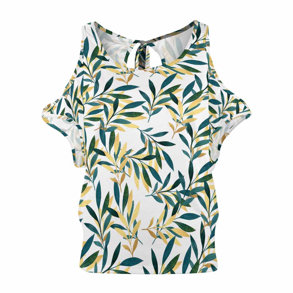 Custom Off shoulder T-shirt For Women