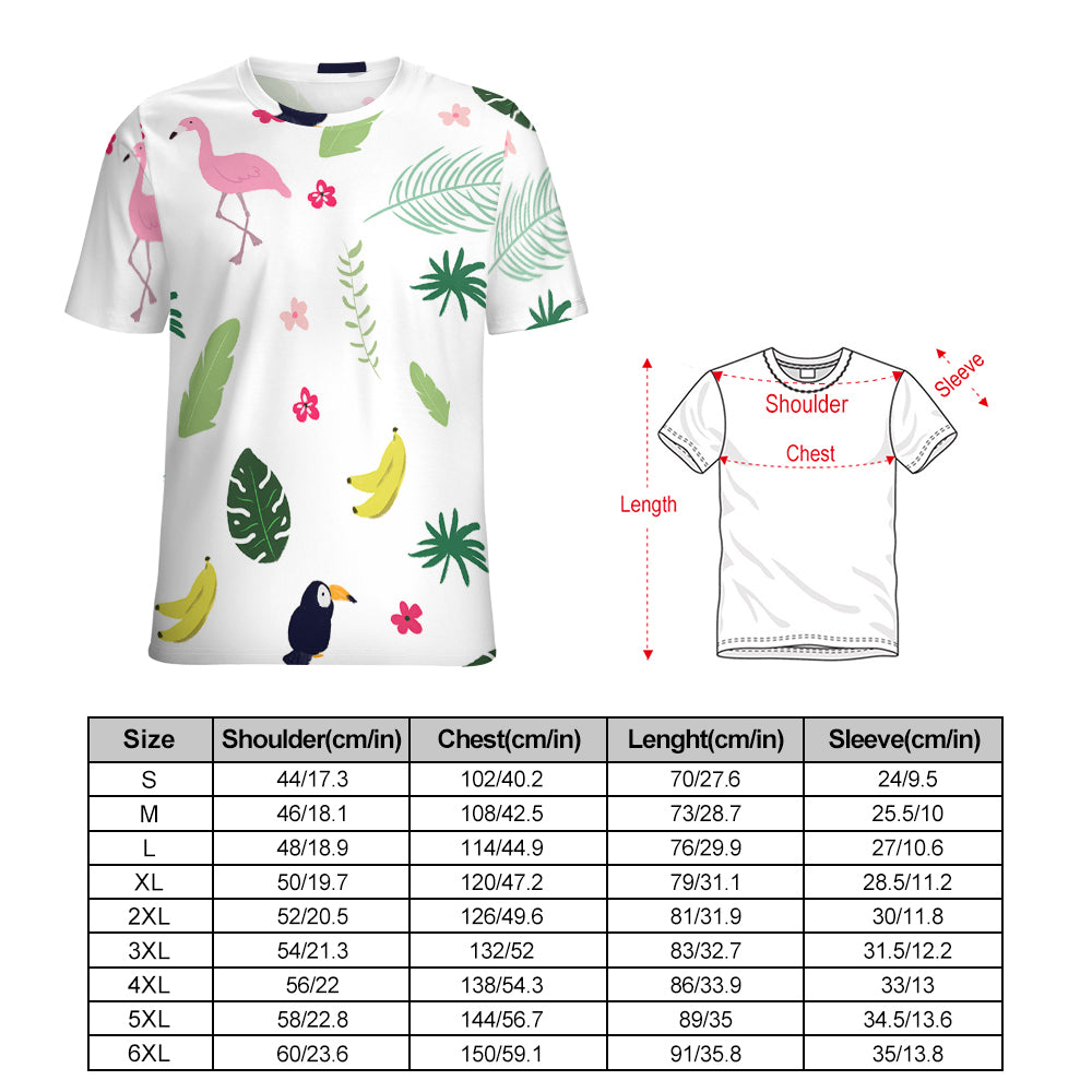 Custom Mid Sleeve Full Print T-shirt For Women