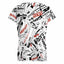 Custom V-neck Short Sleeve T-shirt For Women